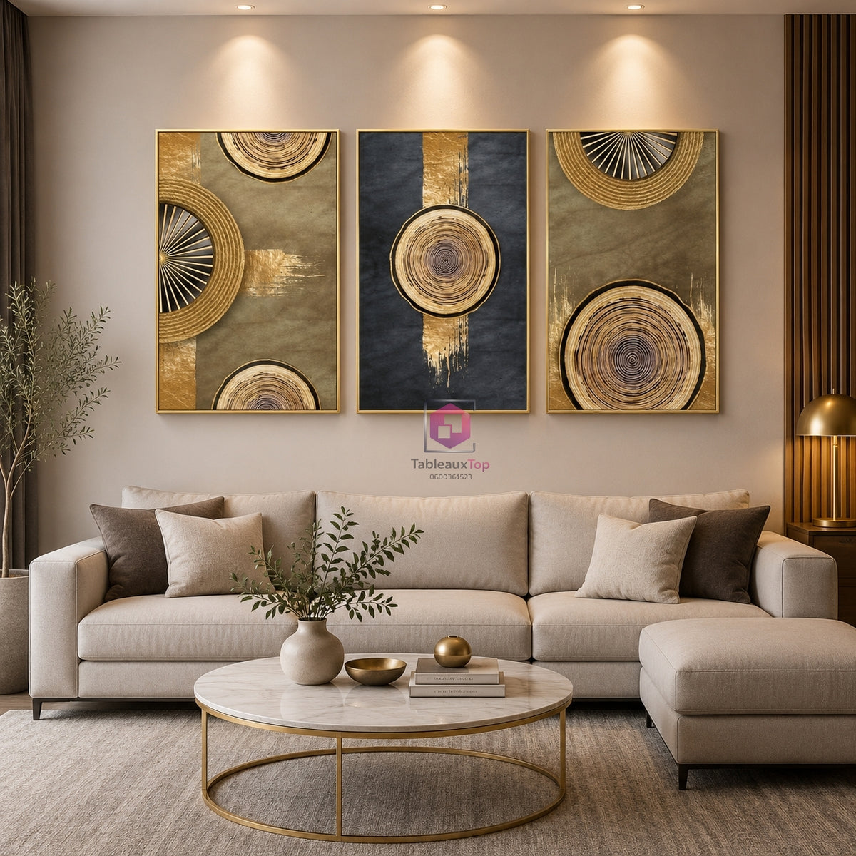 Abstract wall art
