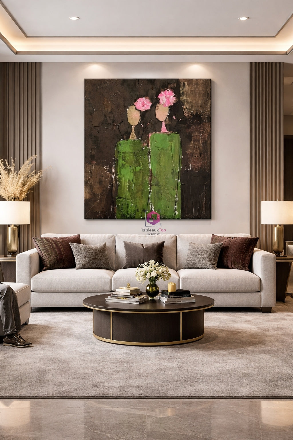 Abstract wall art