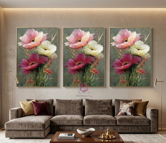 Floral art déco