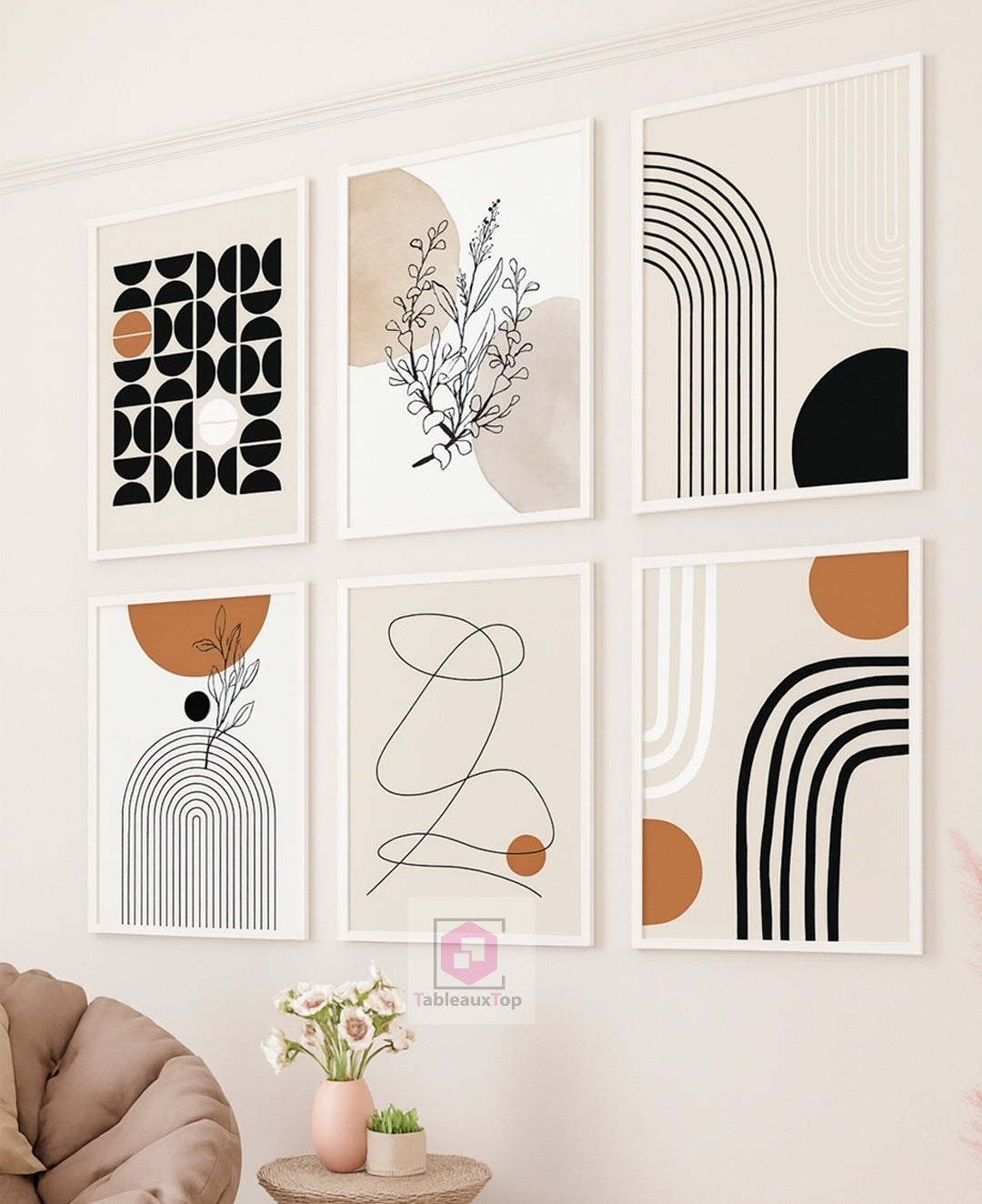 Set de 6 pièces