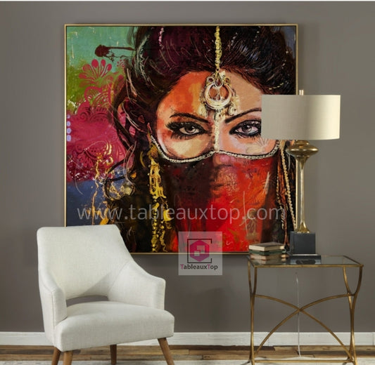 Portrait Femme arabe