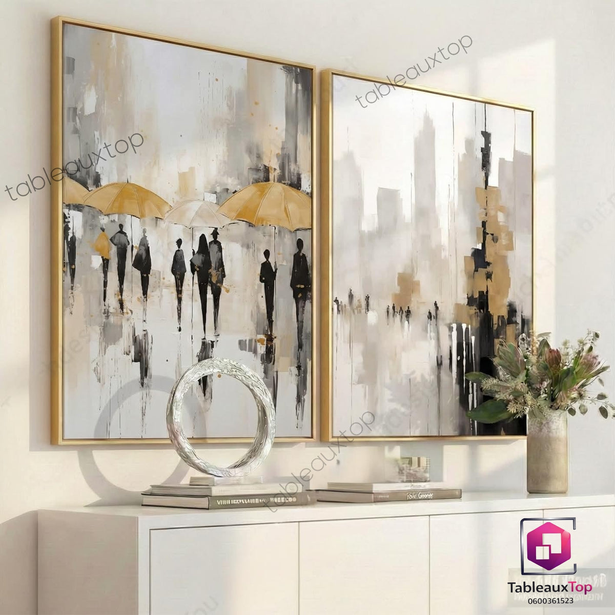 Abstract wall art