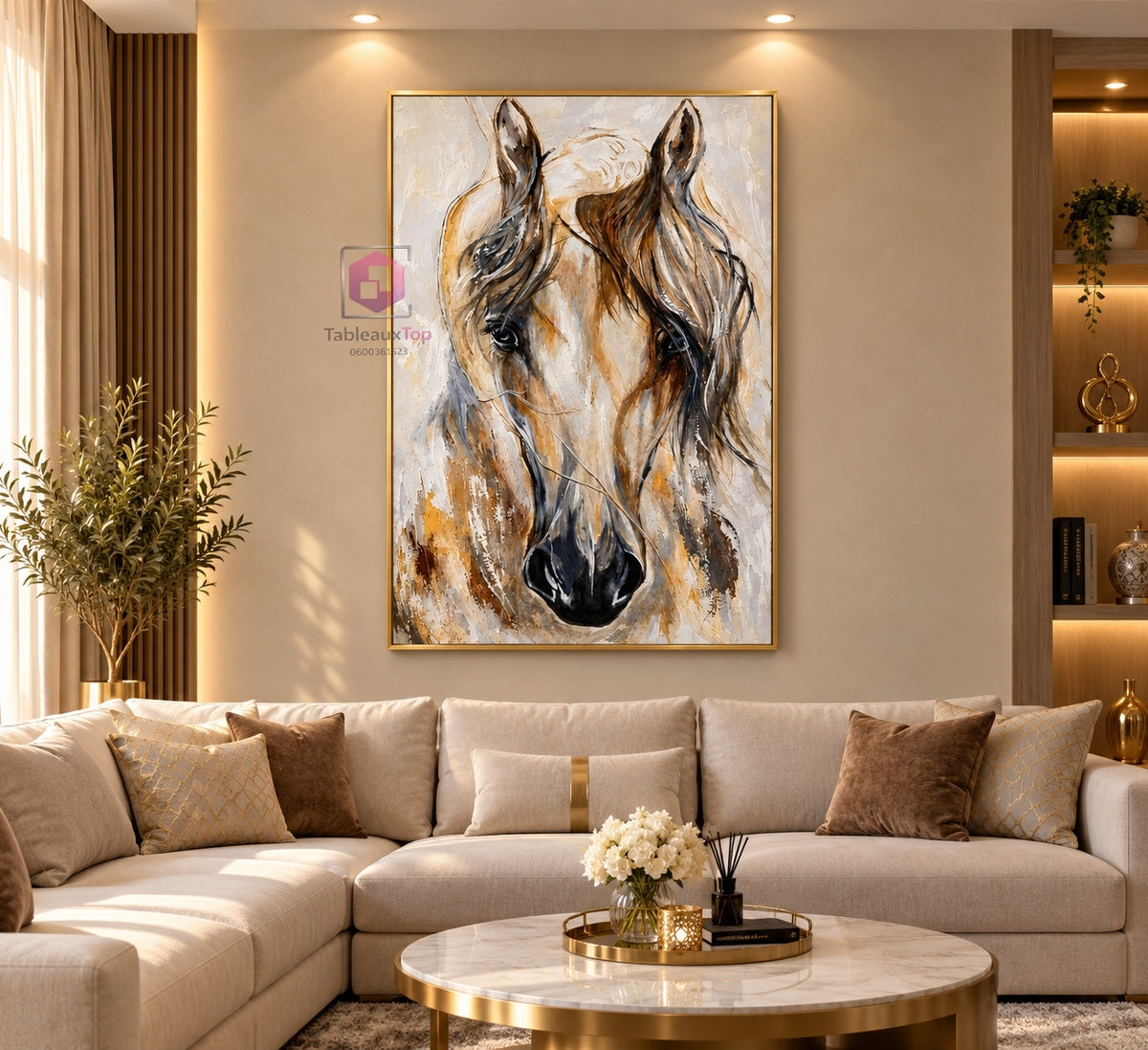 Horse wall art