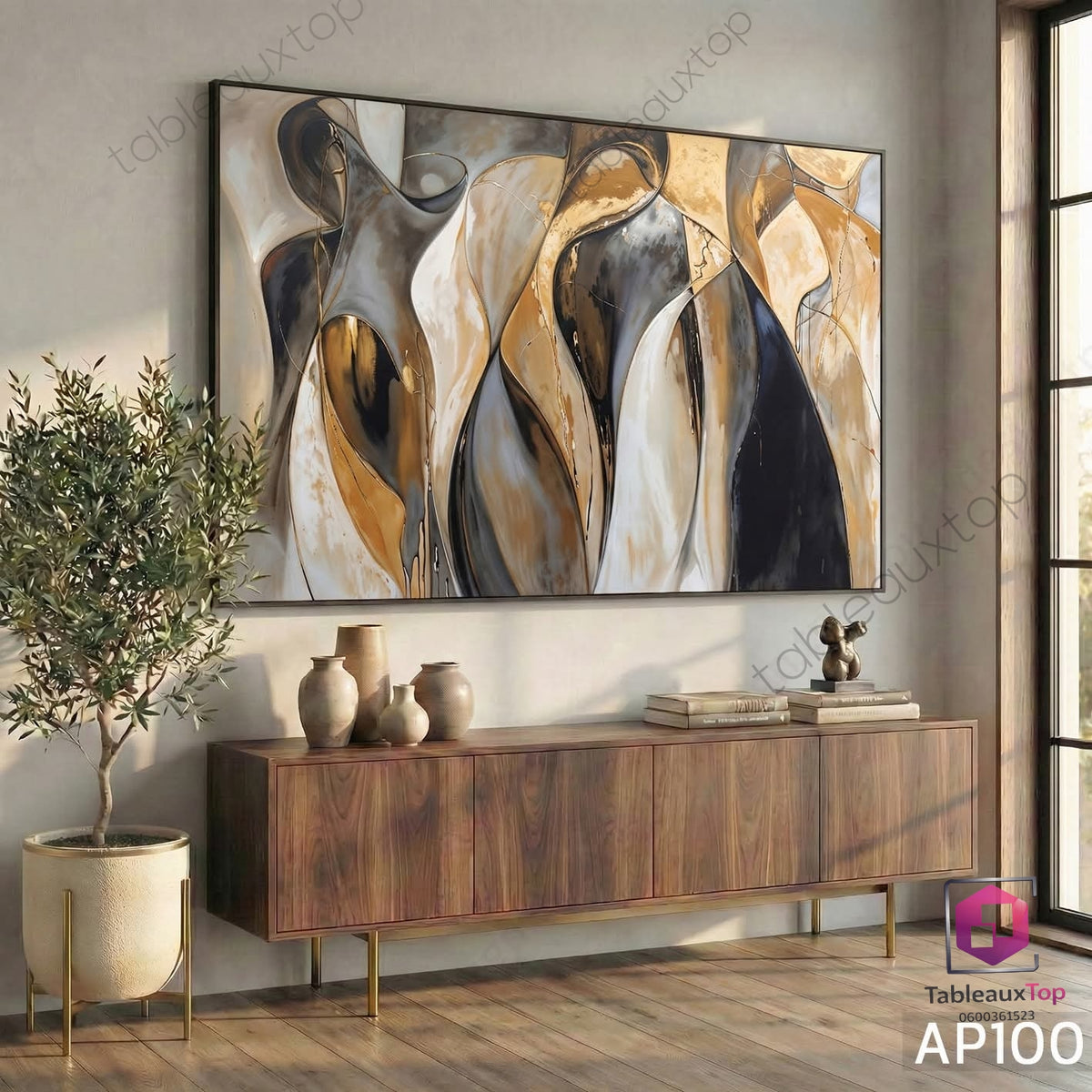 Abstract wall art