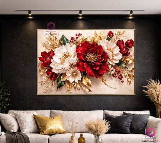 Flower art déco