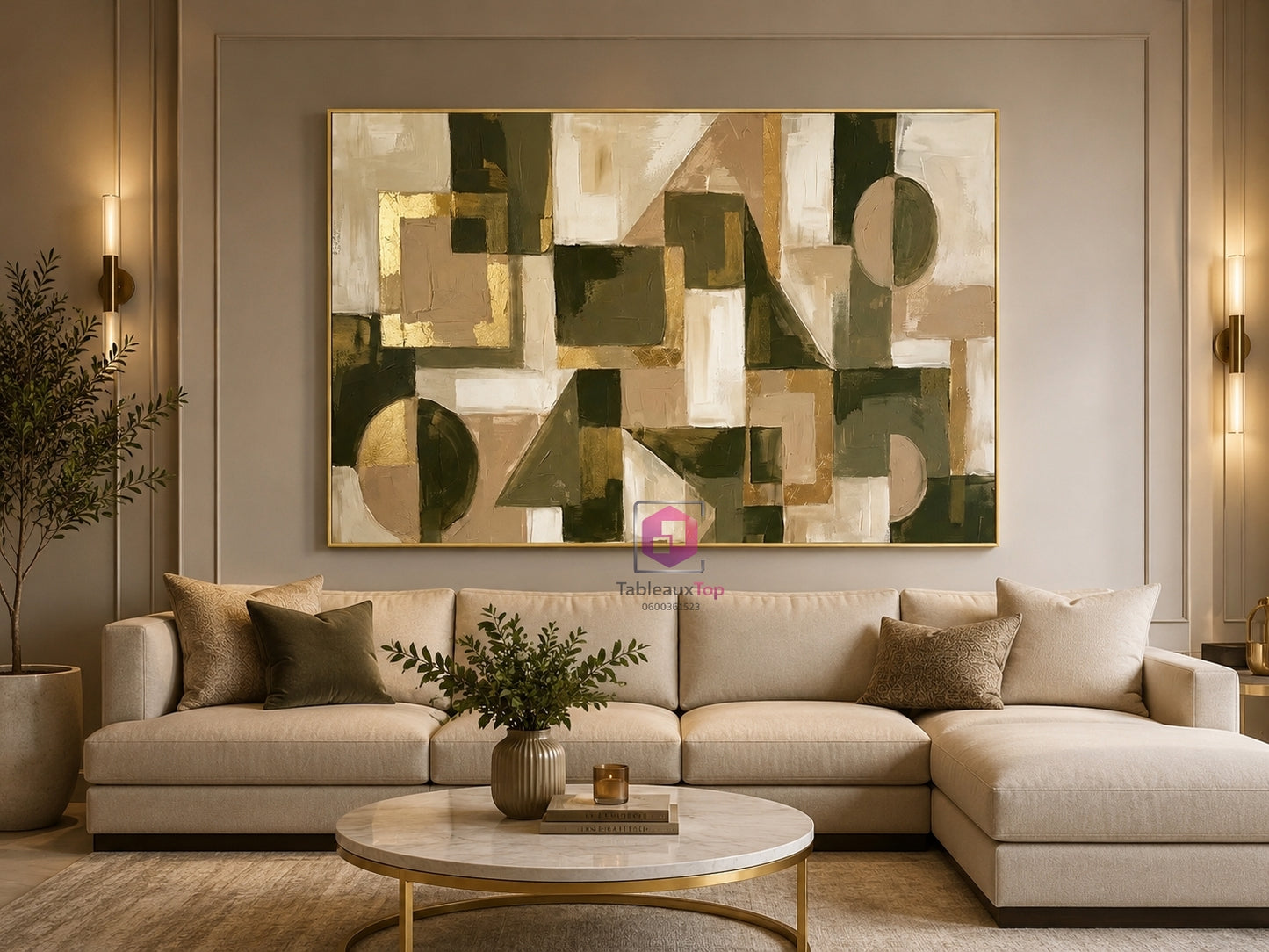 Abstract wall art