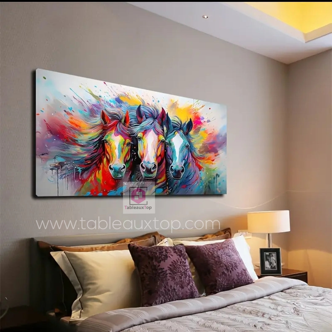 Colorful horse
