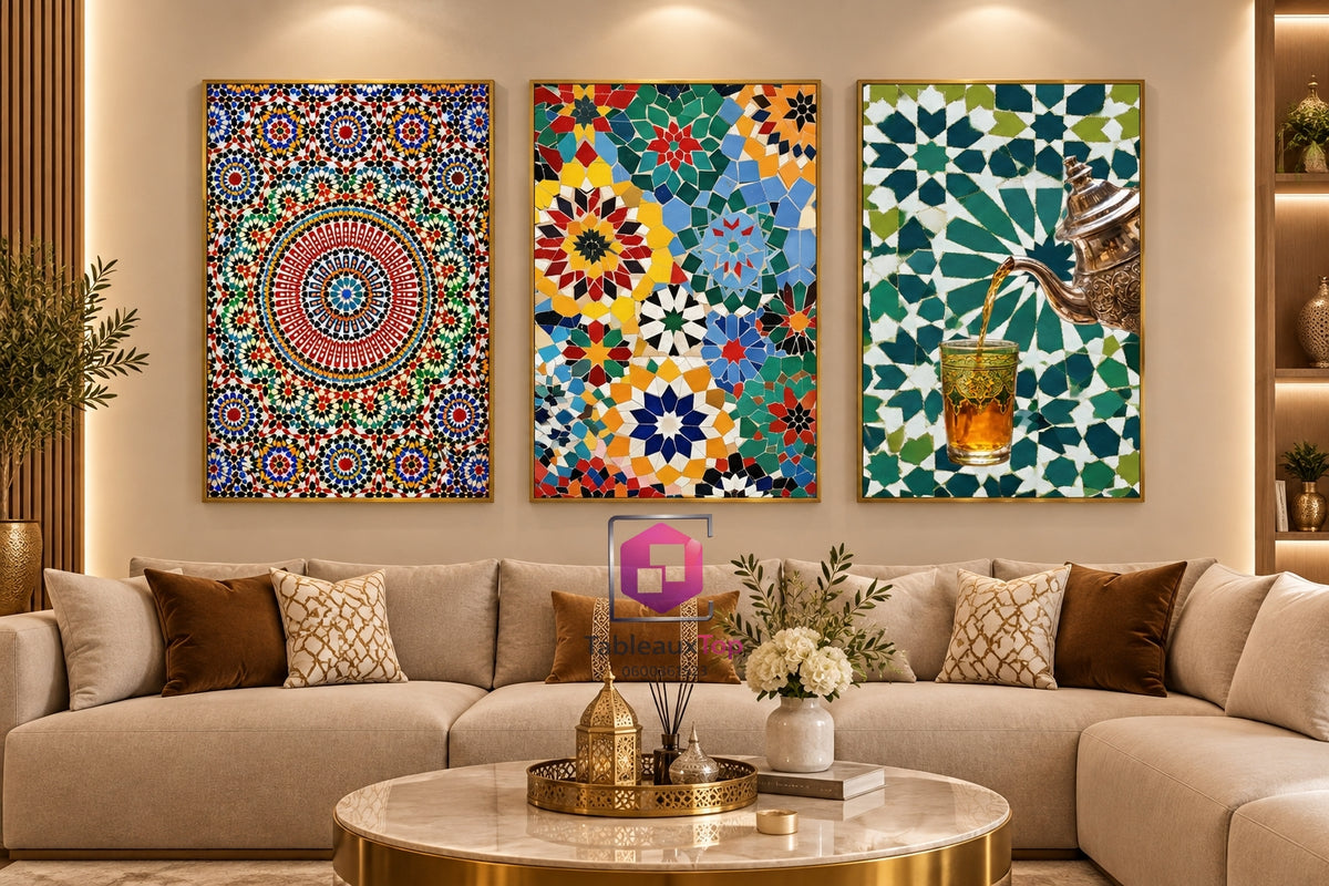Zellige marocain