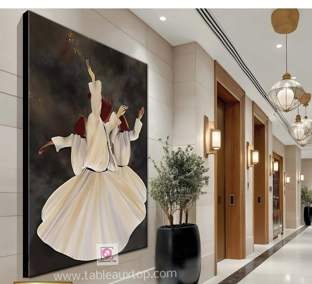 Sufi derviches dance