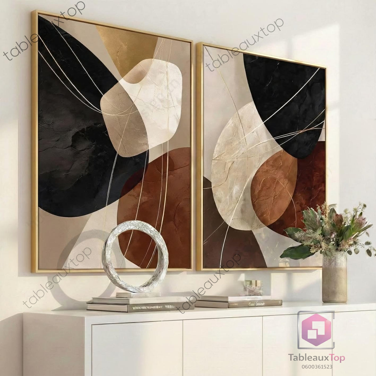 Abstract wall art