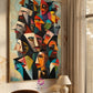 Abstract wall art