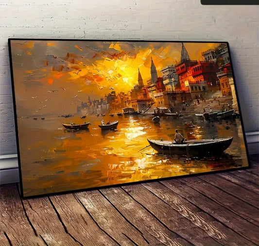 Tableau ville Venise