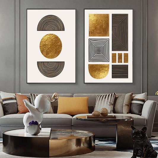 Tableau moderne abstrait