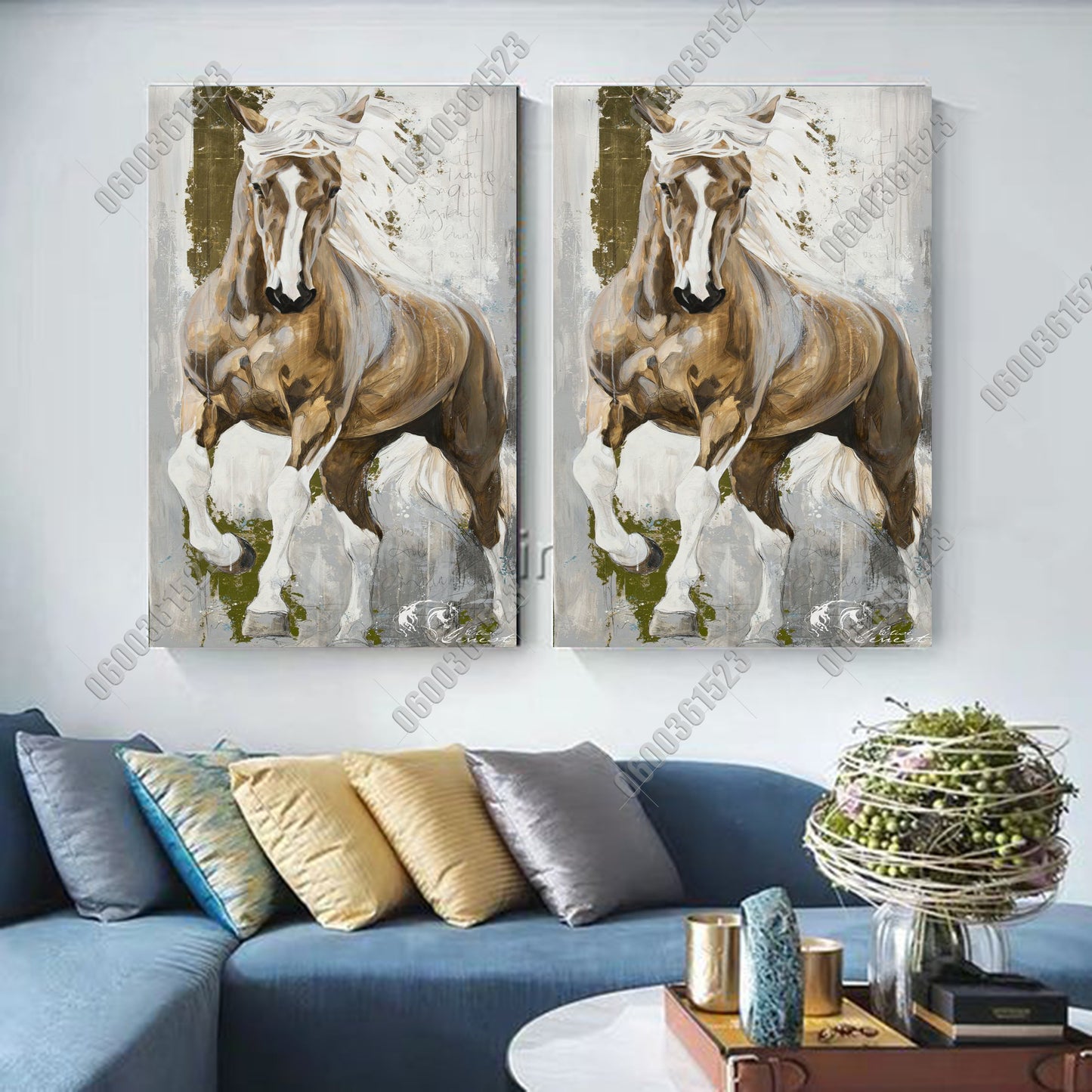 tableau cheval