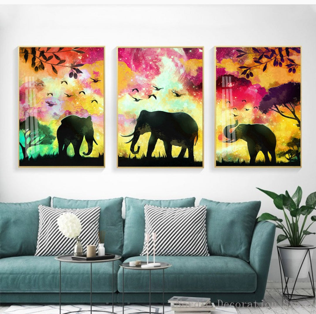 tableaux éléphants