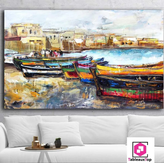 Tableau bateaux
