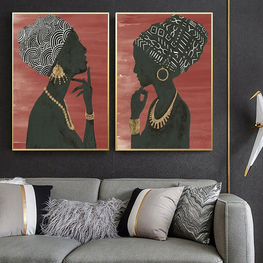 Tableaux femmes africaines